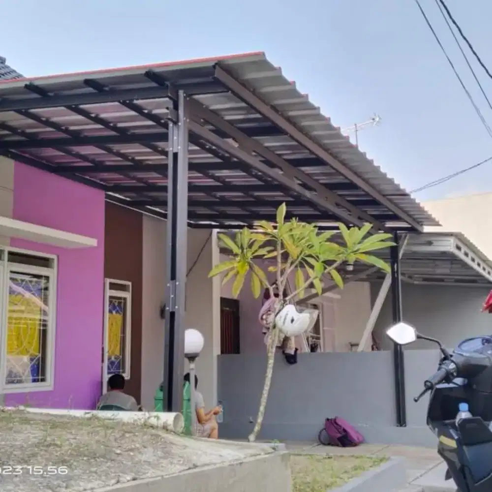 Jasa pemasangan kanopi baja ringan