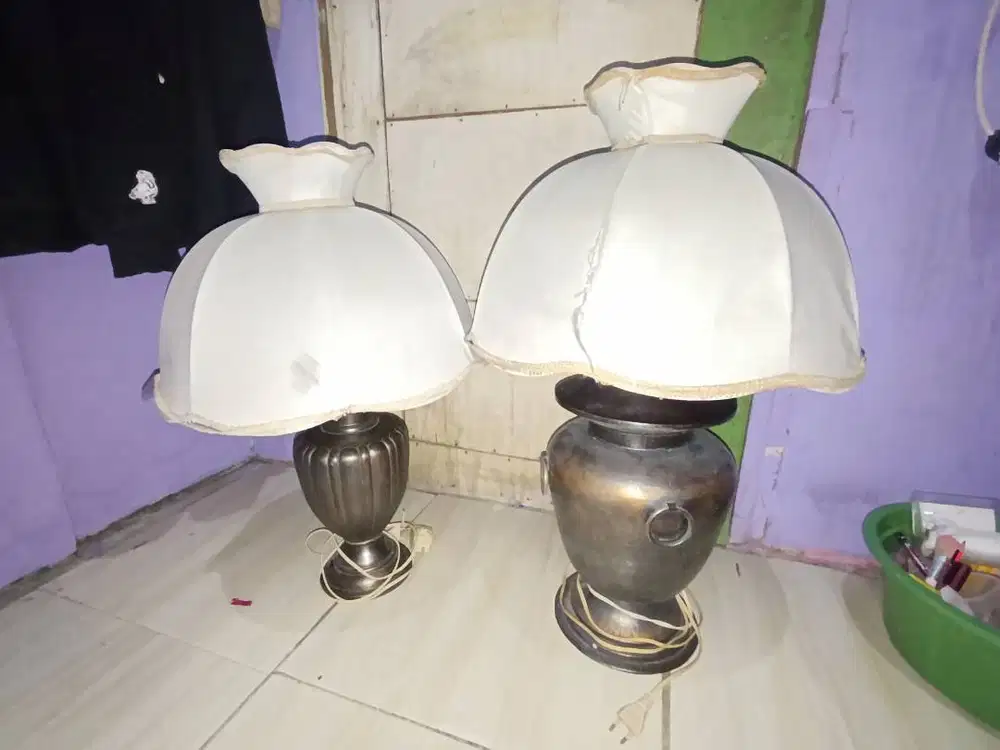 Jual lampu berbahan tembaga sama kuningan