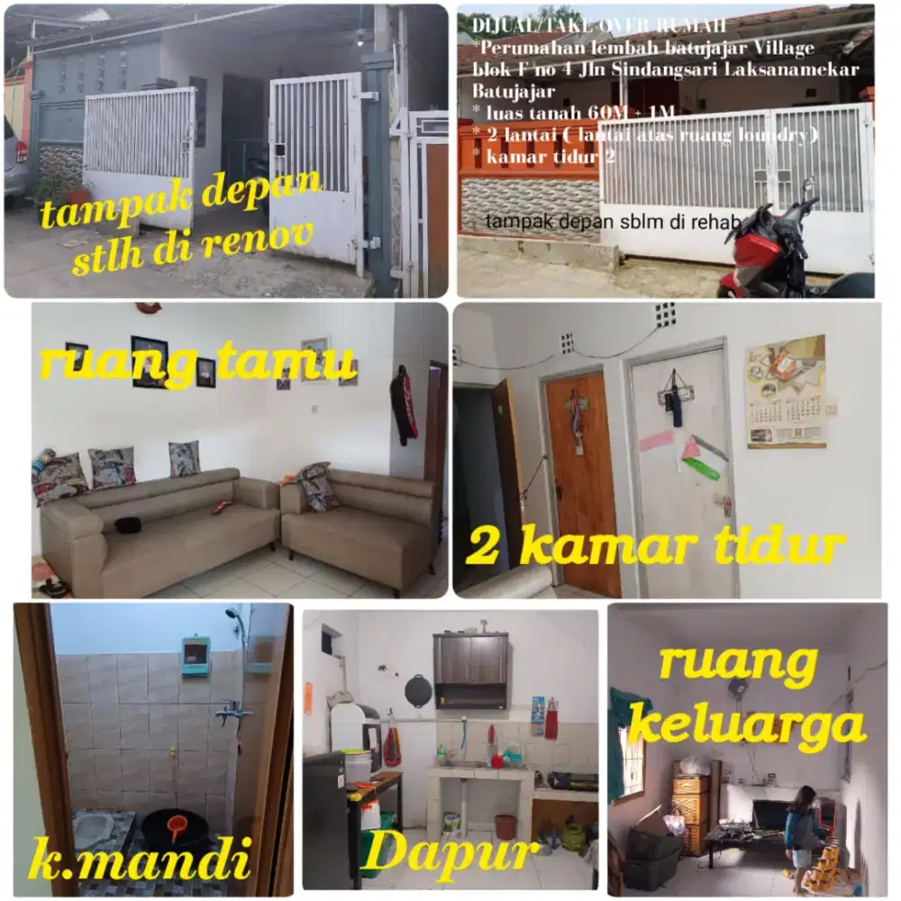 Perumahan lembah batujajar Village blok f 4