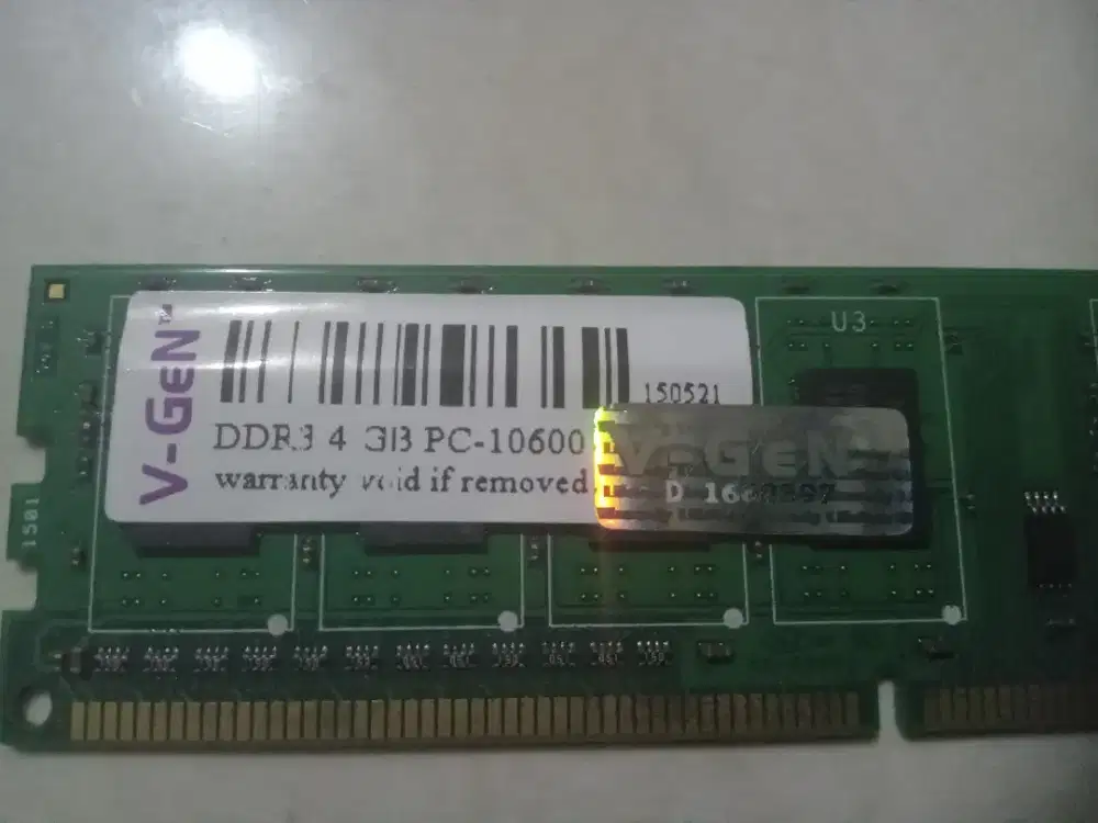 Ram DDR 3 4 GB  vgen