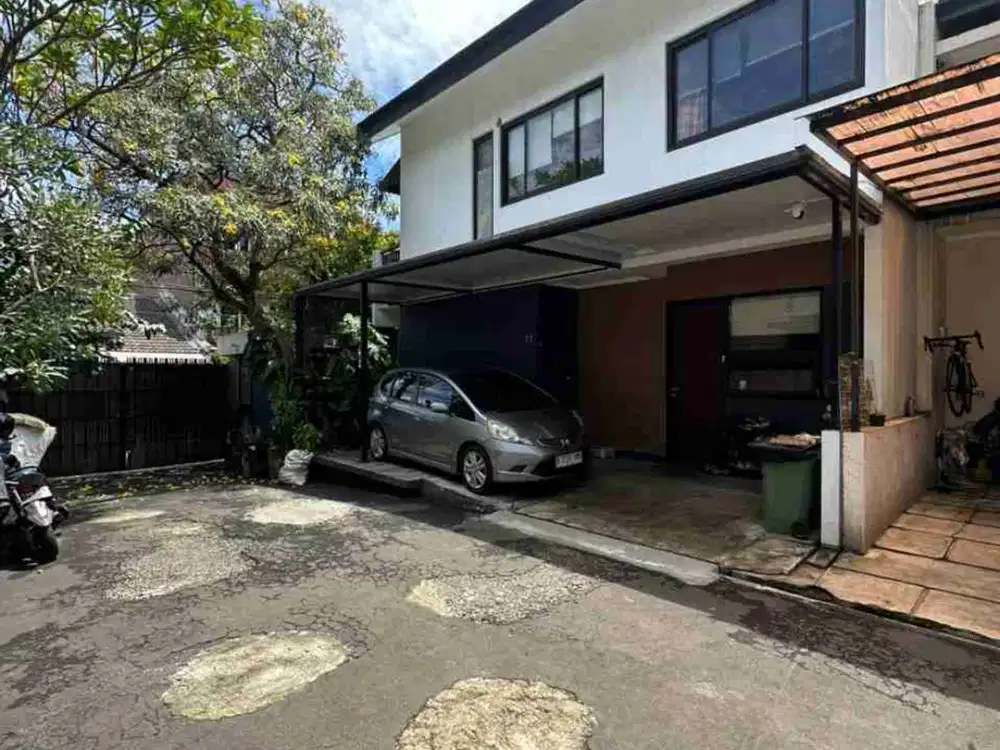 Bintaro JakSel Modern Minimalist Tropical House Dalam Cluster Furnished