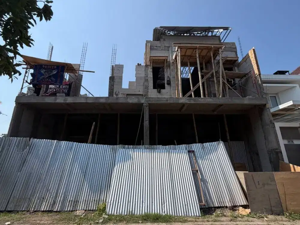 Inden now - Rumah baru 2 lantai di Galaxi Bumi Permai Araya tahap 2