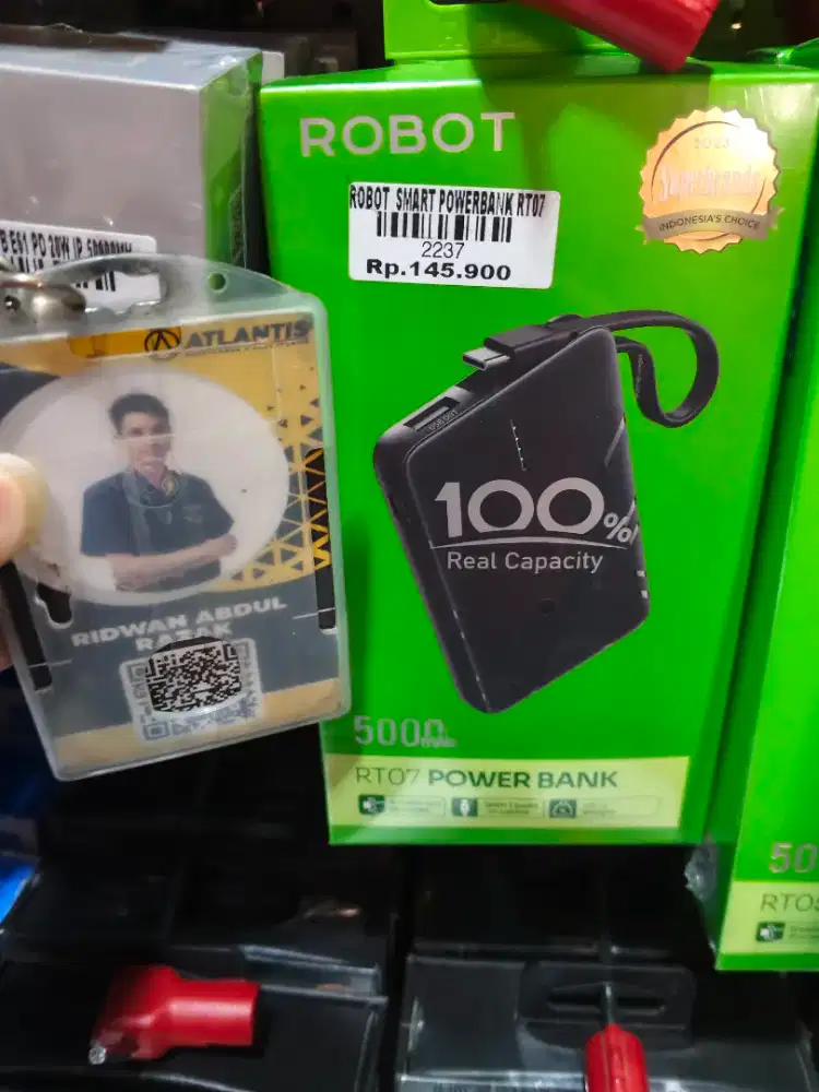 ROBOT SMART POWER BANK RT07 | ATLANTIS DAHSYAT