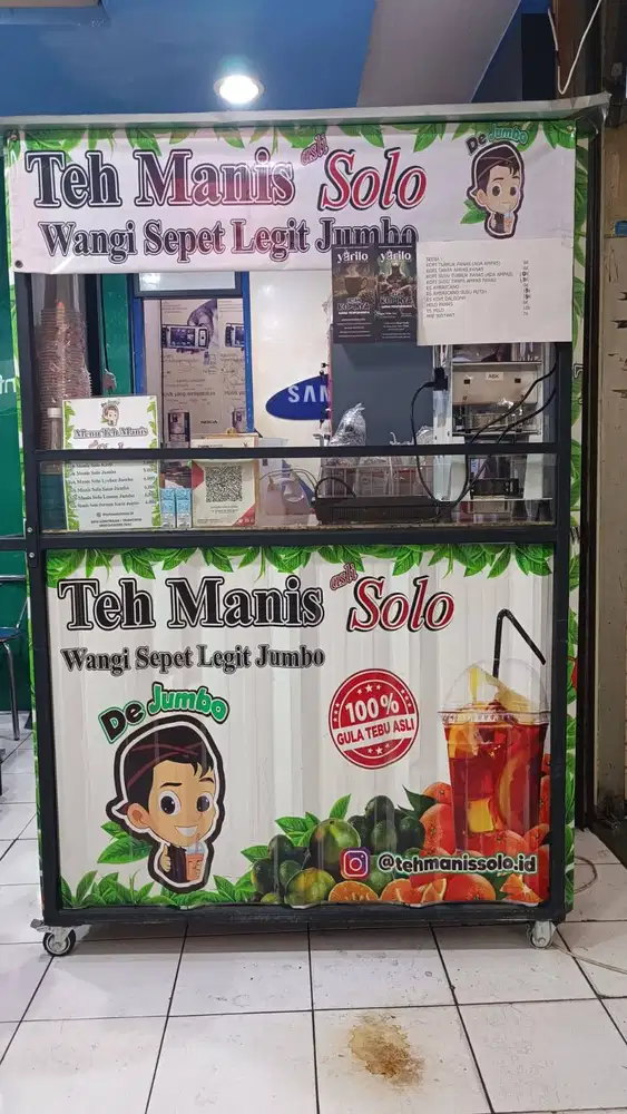 Oper Usaha Franchise Teh Manis Solo De Jumbo