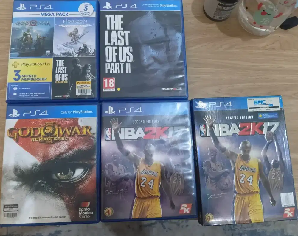 Jual Kaset Games PS4
