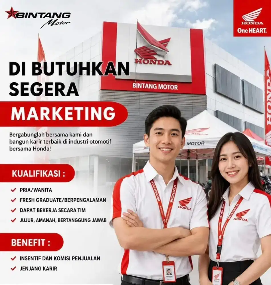 SALES LAPANGAN HONDA