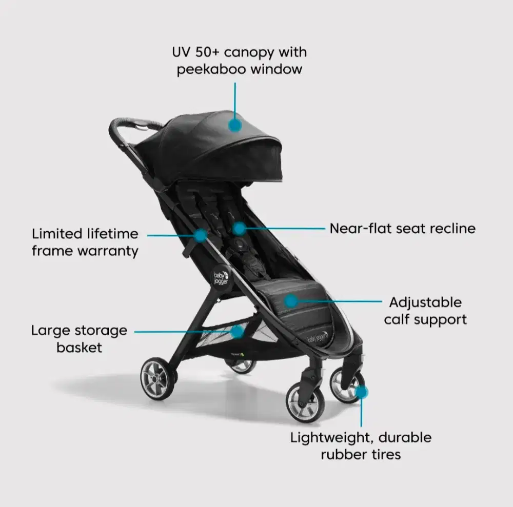 PRELOVED BABY JOGGER STROLLER - Siap Pakai