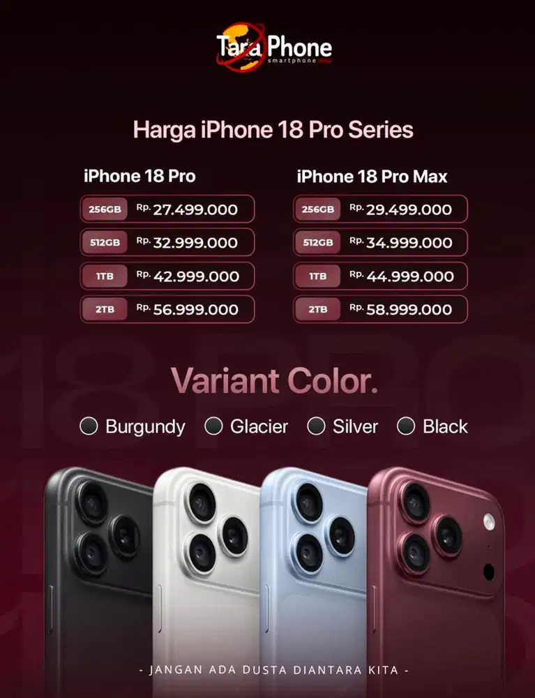 Open pre order iphone 18 pro series