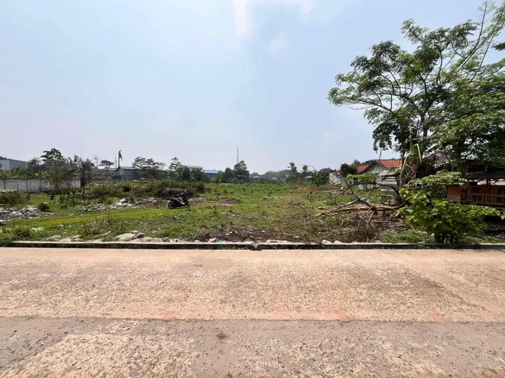 TANAH STRATEGIS DI ZONA INDUSTRI PEDURENAN GUNUNG SINDUR