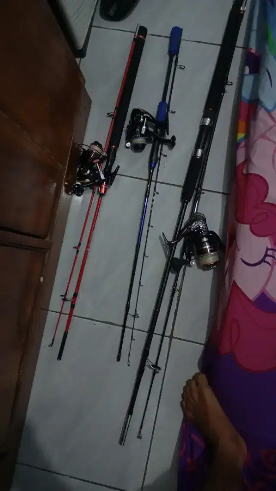 Joran pancing dan rill