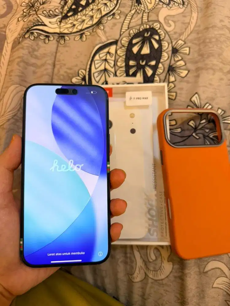 Iphone 17 promax 256 GB IBOX ORI APPLE FuLLSet BH 99% Garansi November