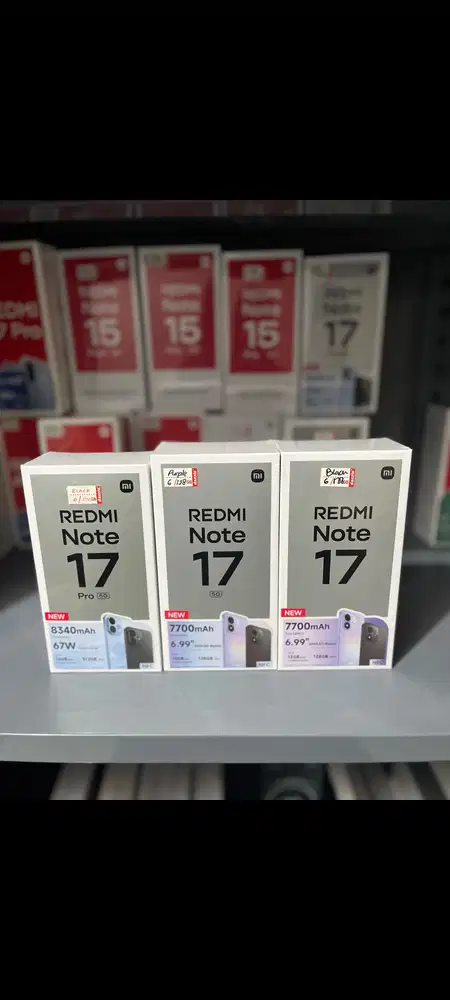 REDMI NOTE 17 SERIES SPESIAL HARGA!!