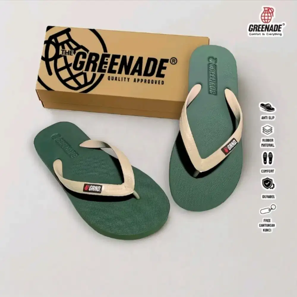 TERJUAL 10RB++ Sandal Japit Pria Sendal Jepit Santai Empuk Anti Slip