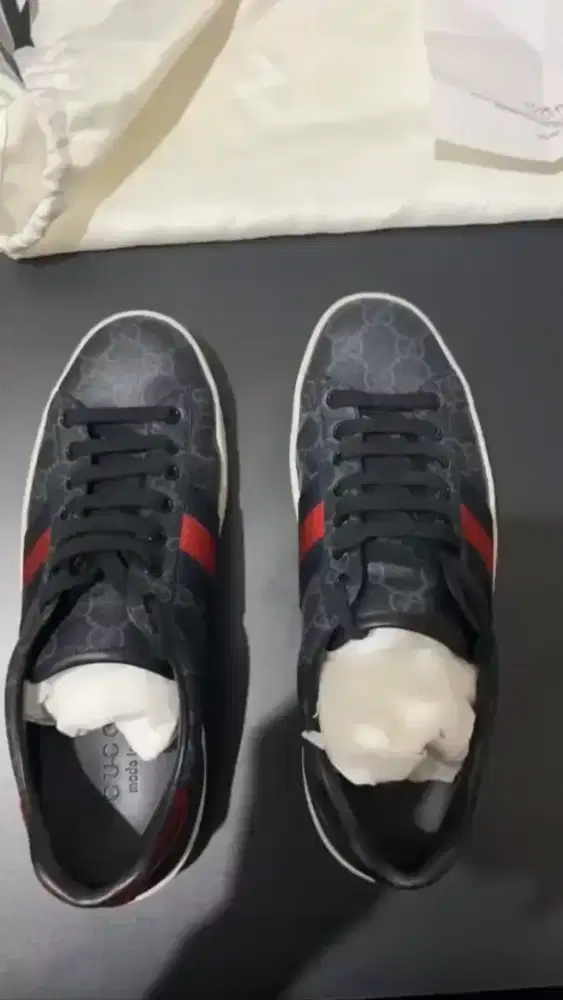 Gucci original sepatu Gucci Ace suprem