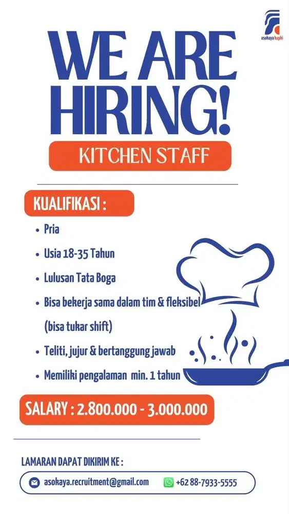KITCHEN STAFF/HELPER