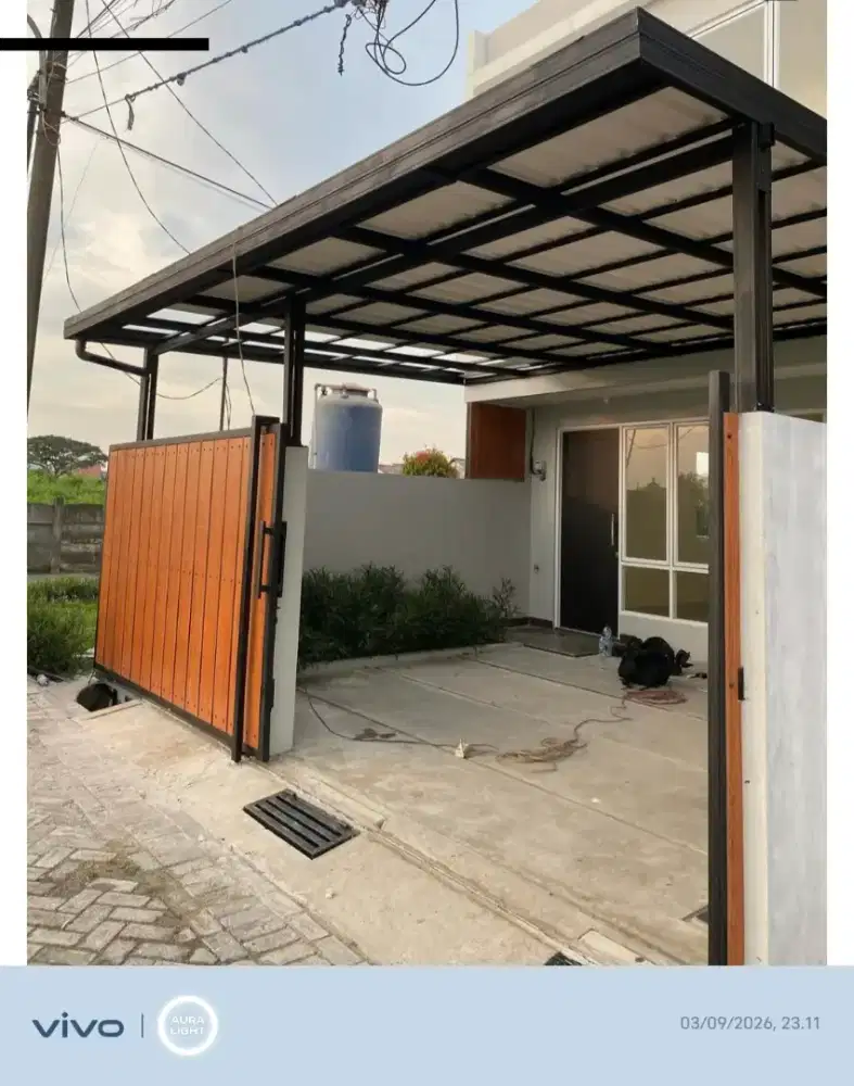 Kanopi baja ringan atap alderon
