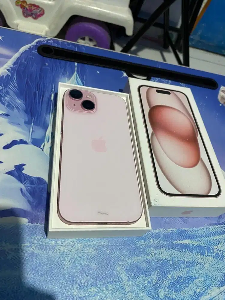 Iphone 15 pink 128 ibox mulus