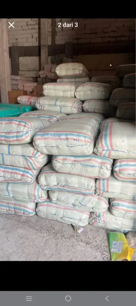 Jual macam macam karung baru dan bekas