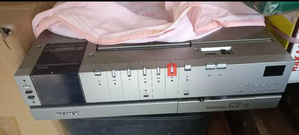 Video Sony Betamax VHS Player