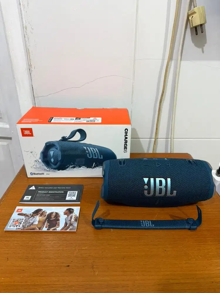 JBL Charge 6 Original Fullset New