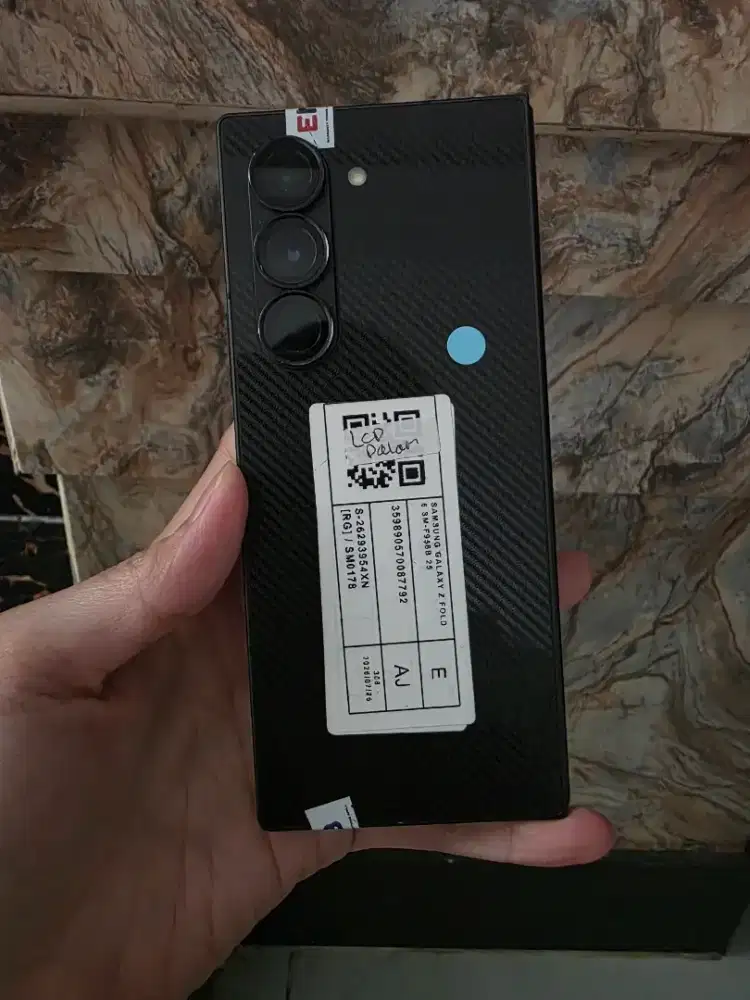 Samsung z fold 6 256gb sein lengkap
