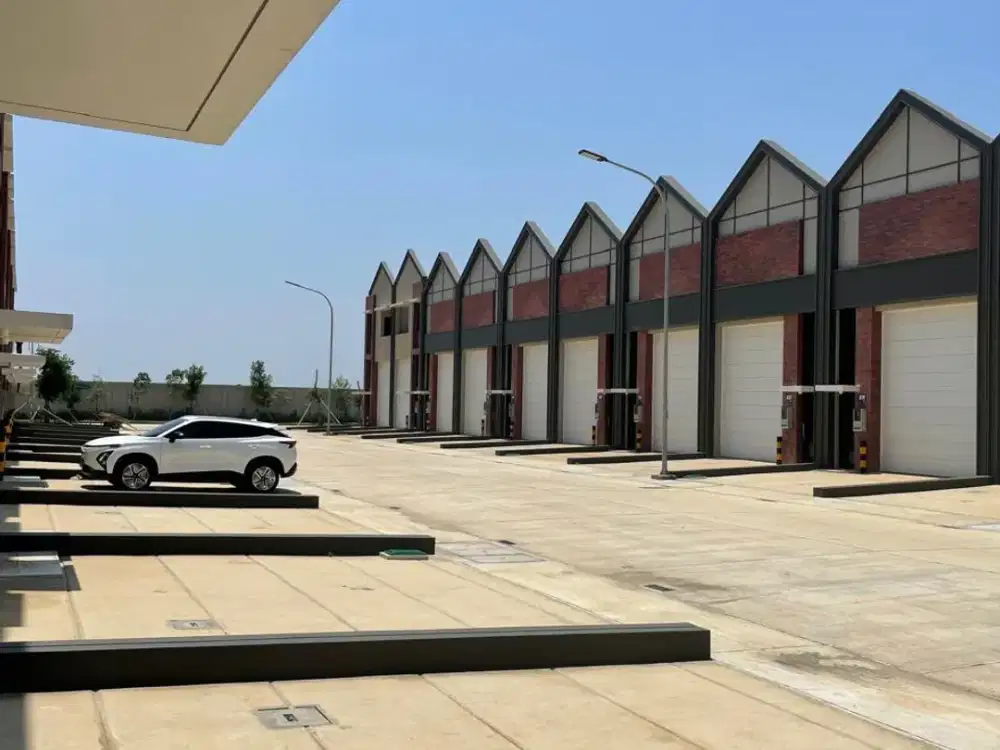 Sewa Gudang BIZPARK Multiguna PIK 2 Ukuran 6x20 Ada 2 Lantai Dan Ruang Kantor