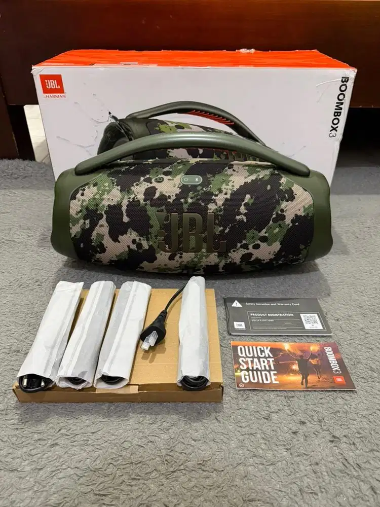 JBL Boombox 3 Original Fullset