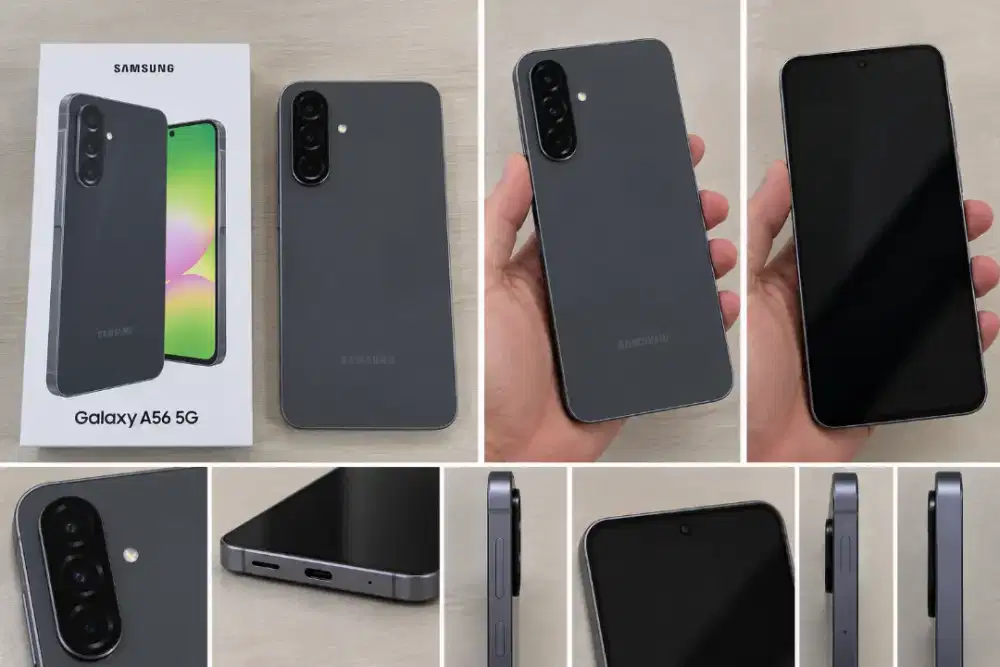 Samsung Galaxy A56 5G 12/256GB – Mulus, Fullset, Siap Pakai