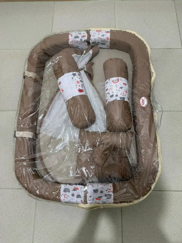 Kasur Sofa Bayi 2 in 1 + Kelambu Anti Nyamuk