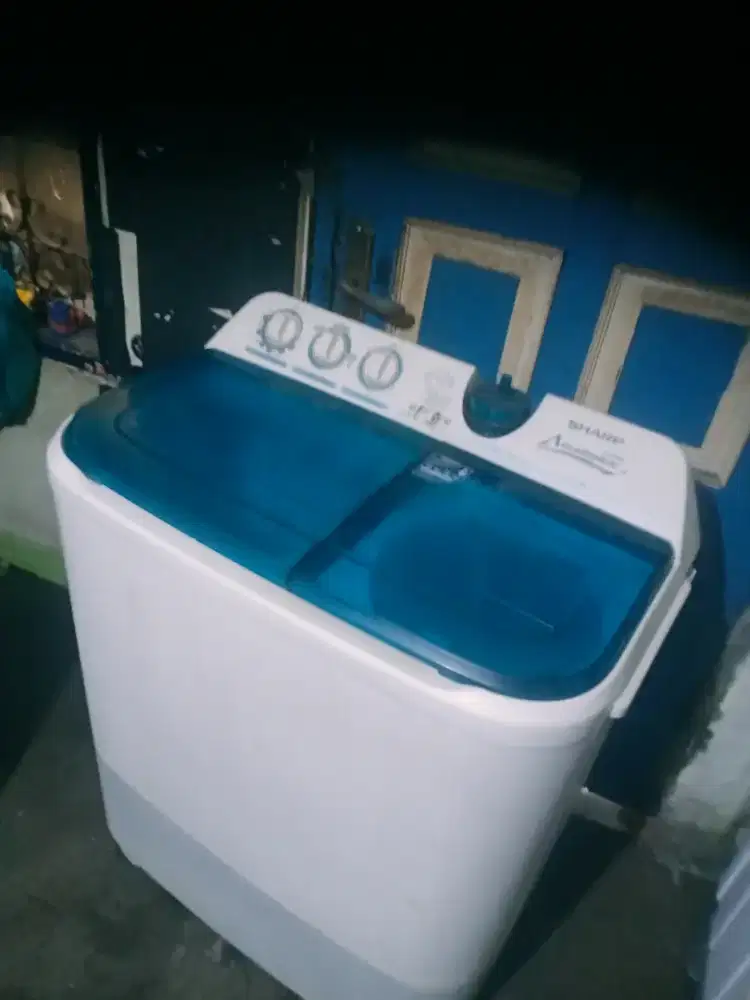 Jual mesin cuci SHARP kapasitas 8,5 mesin ORI normal bisa diantar