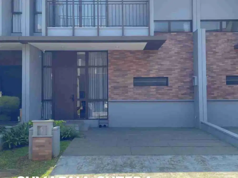 Disewakan Rumah Baru Suvarna Sutera Harga Murah