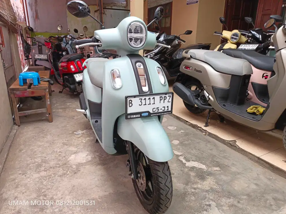 KM 2K YAMAHA FAZZIO LUX 2026 BLN 5 BS TT 2025 DI CILEDUG HRG PAS MULUS