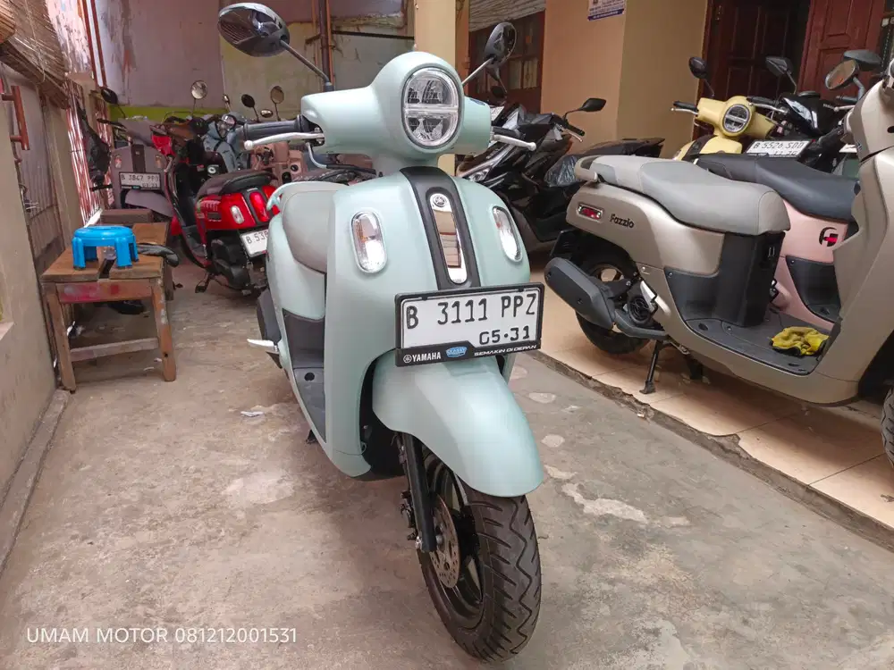 KM 2K YAMAHA FAZZIO LUX 2026 BLN 5 BS TT 2025 DI CILEDUG HRG PAS MULUS