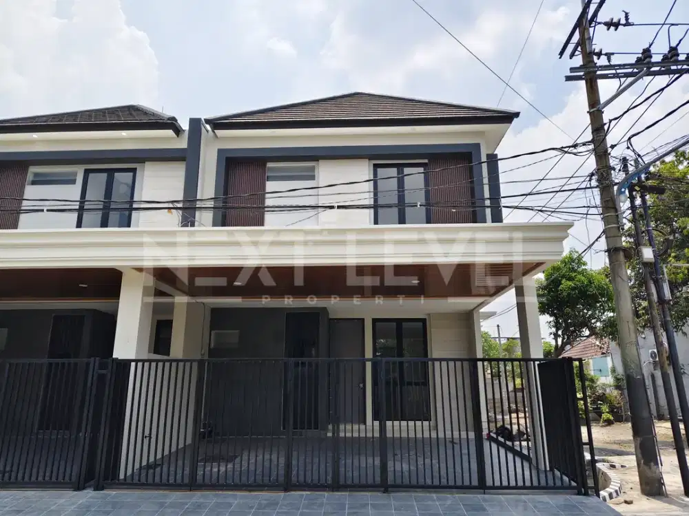 Dijual Rumah Baru Hook Taman Pondok Indah Wiyung Surabaya x Babatan Pratama