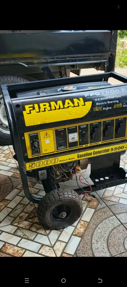 Jual genset 5000 watt bensin