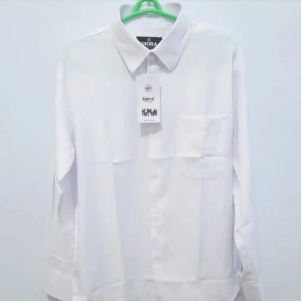 Kemeja polos bahan cotton viscose