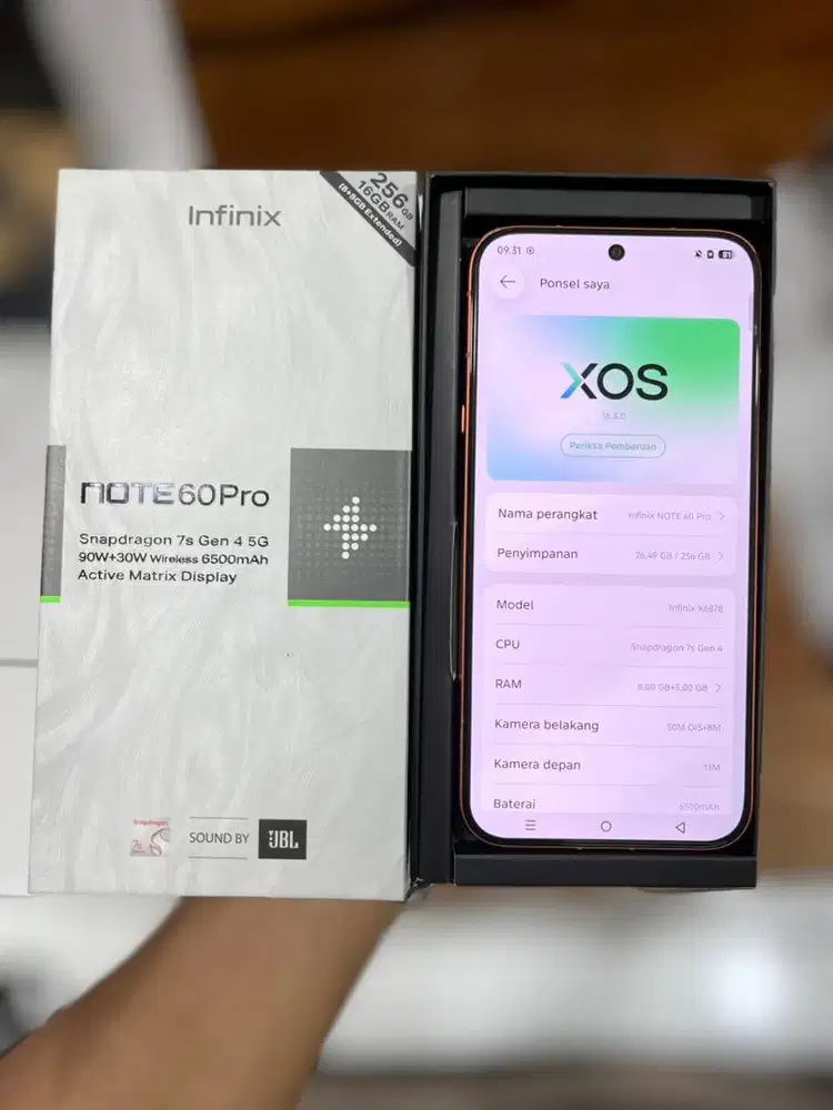 Infinix Note 60 Pro 8/256 Lengkap