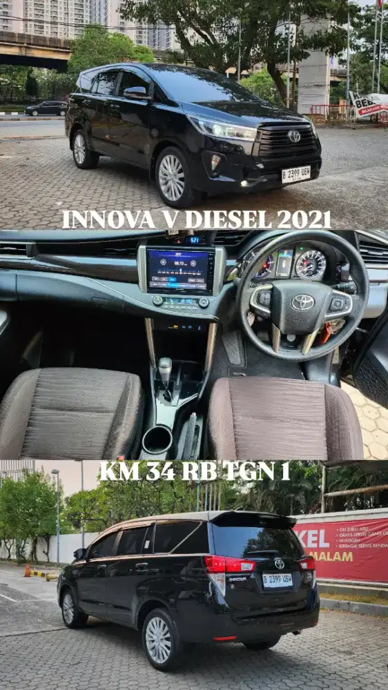 TOYOTA KIJANG INNOVA REBORN 2.4 V DIESEL AT 2021