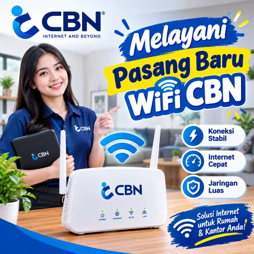 Jasa Pasang baru Wifi CBN