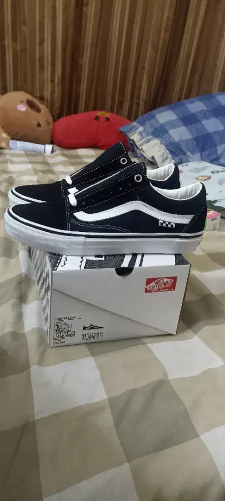 Vans Old Skool Skate Pro Black White