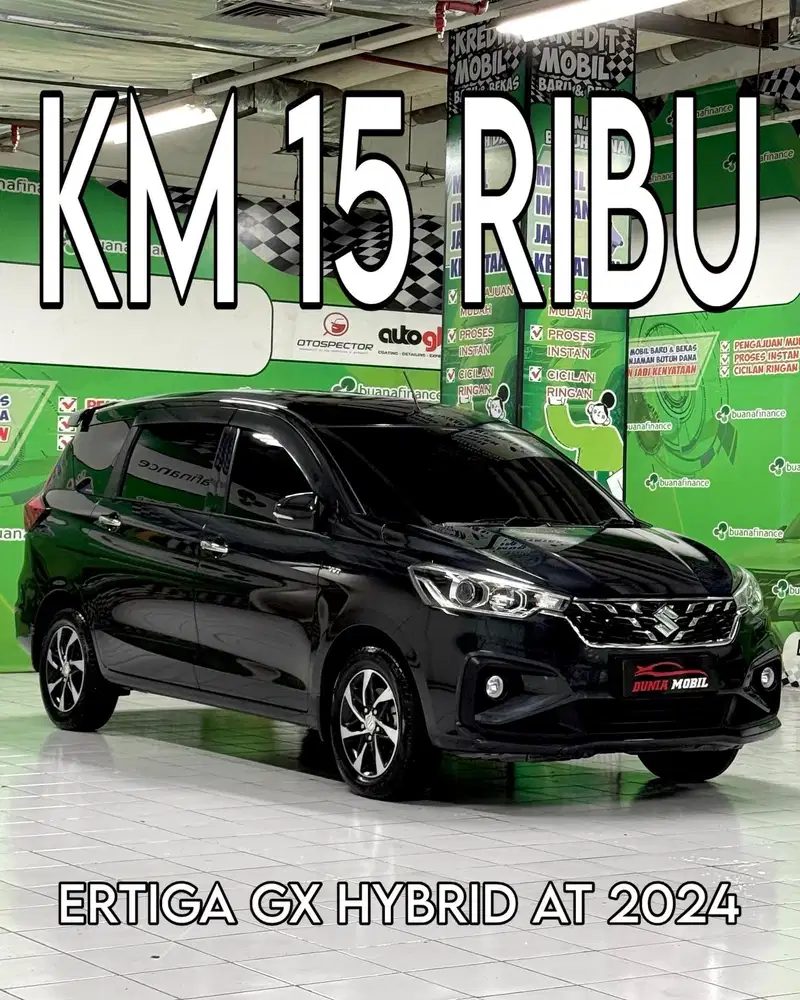 KM 15 RIBU - ERTIGA GX HYBRID 2024 TANGAN PERTAMA BKN 2023