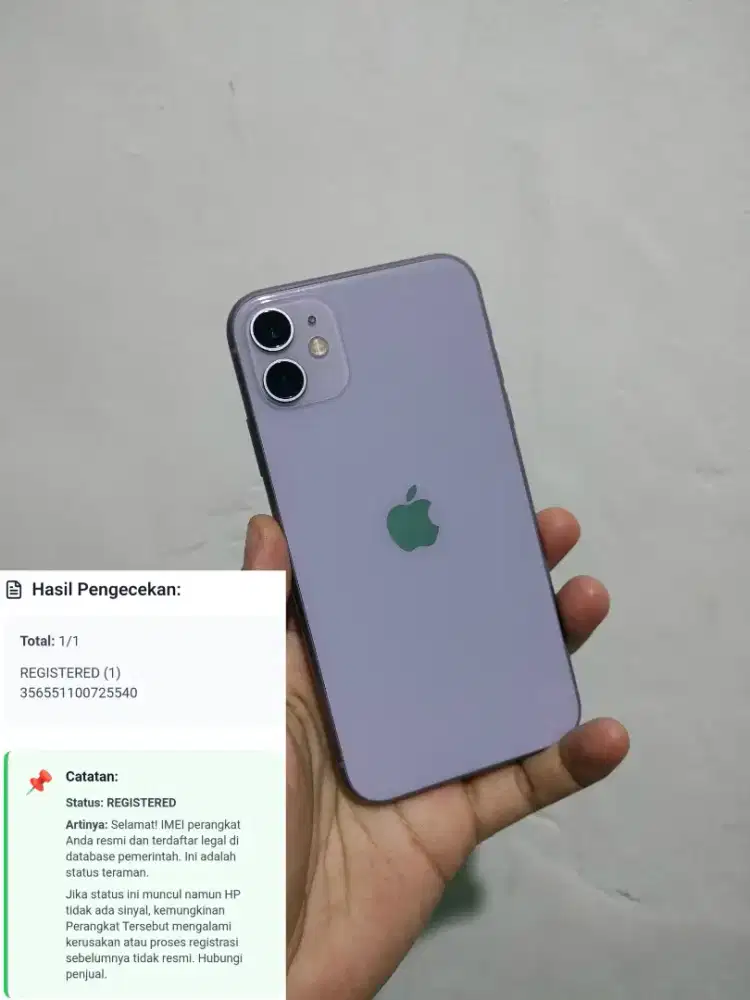 Iphone 11 64gb ibter Regist kemeperin