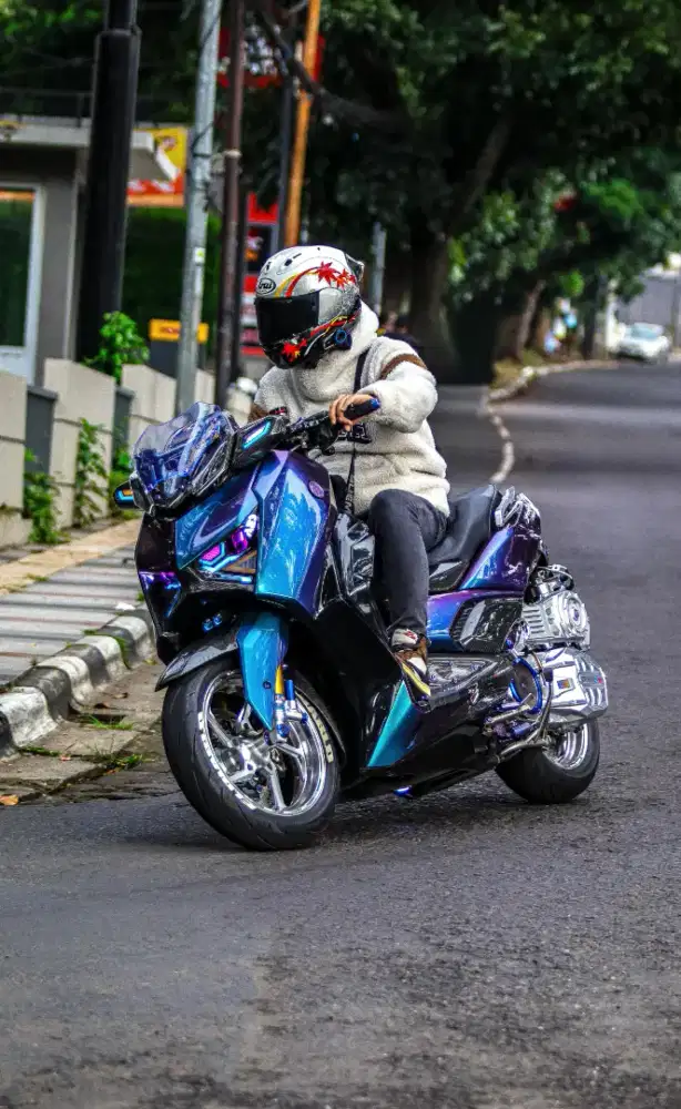 Yamaha Xmax Connected New 2023 full modifikasi siap kontes hedon