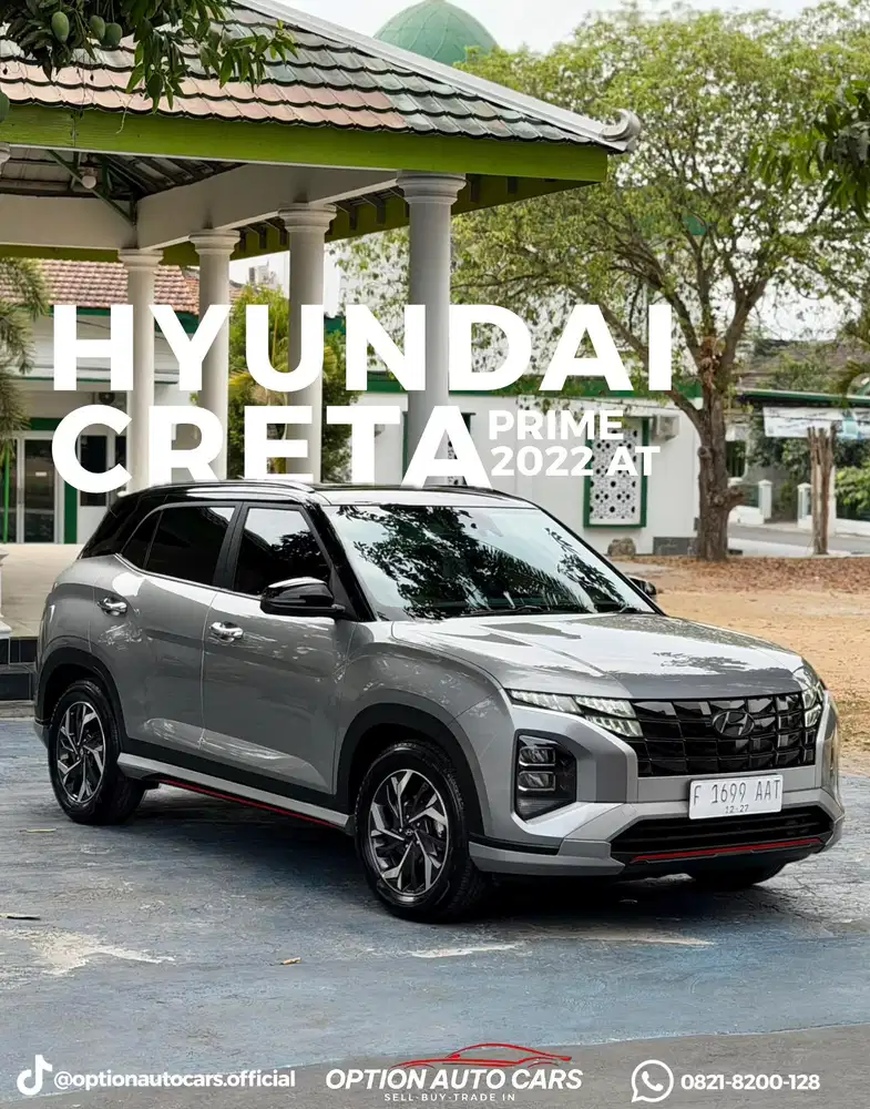 DijuaL (DP 15jt) Hyundai Creta Prime IVT Two Tone 2022 Automatic!