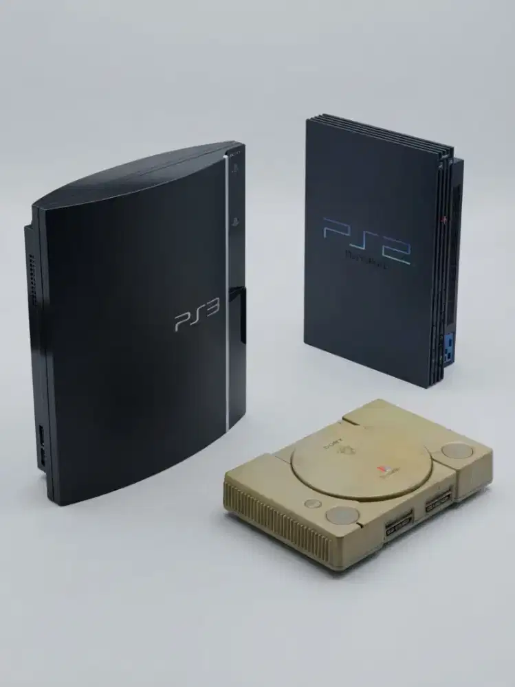 PlayStation 1,2,3 Kondisi apa adanya