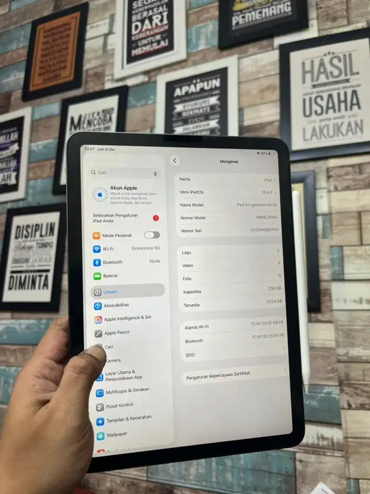 IPAD AIR GEN 5 M1 256gb ibox