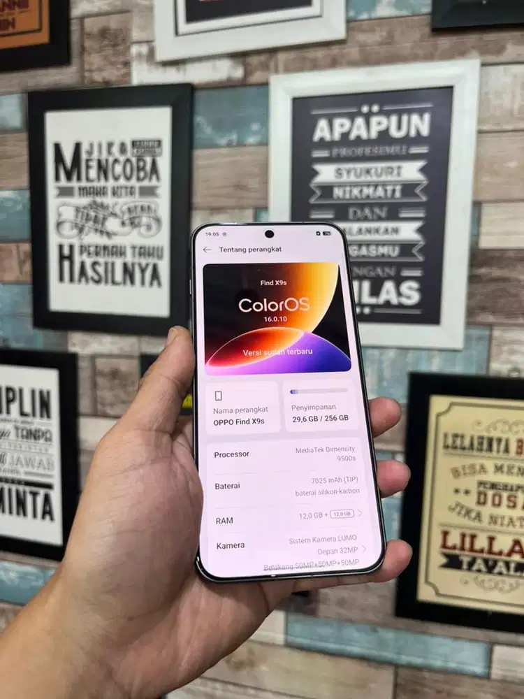 OPPO FIND X9s 12/256 like new open segel