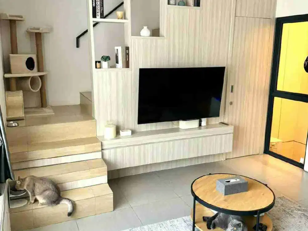 RUMAH HOOK FULL FURNISHED DI TABEBUYA BSD TANGERANG