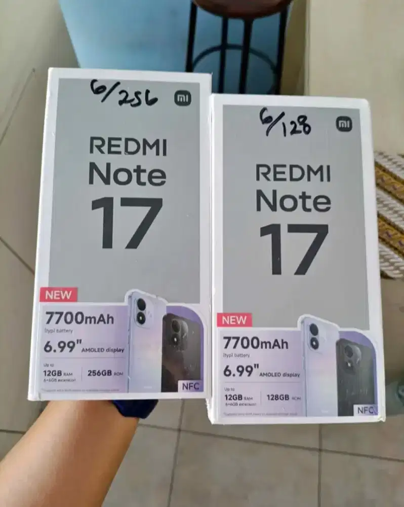 Redmi Note 17 6/128 Baru
