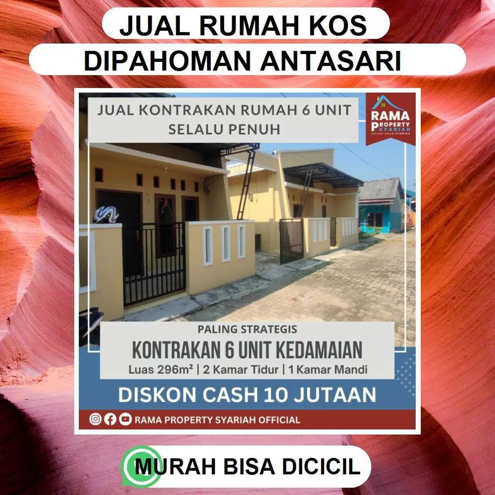 RUMAH KOS STRATEGIS BANDAR LAMPUNG
